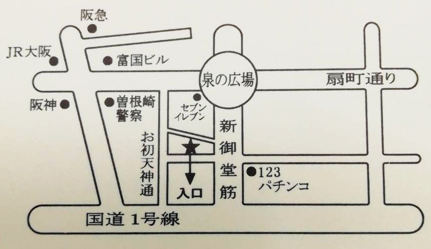 うた吉の地図